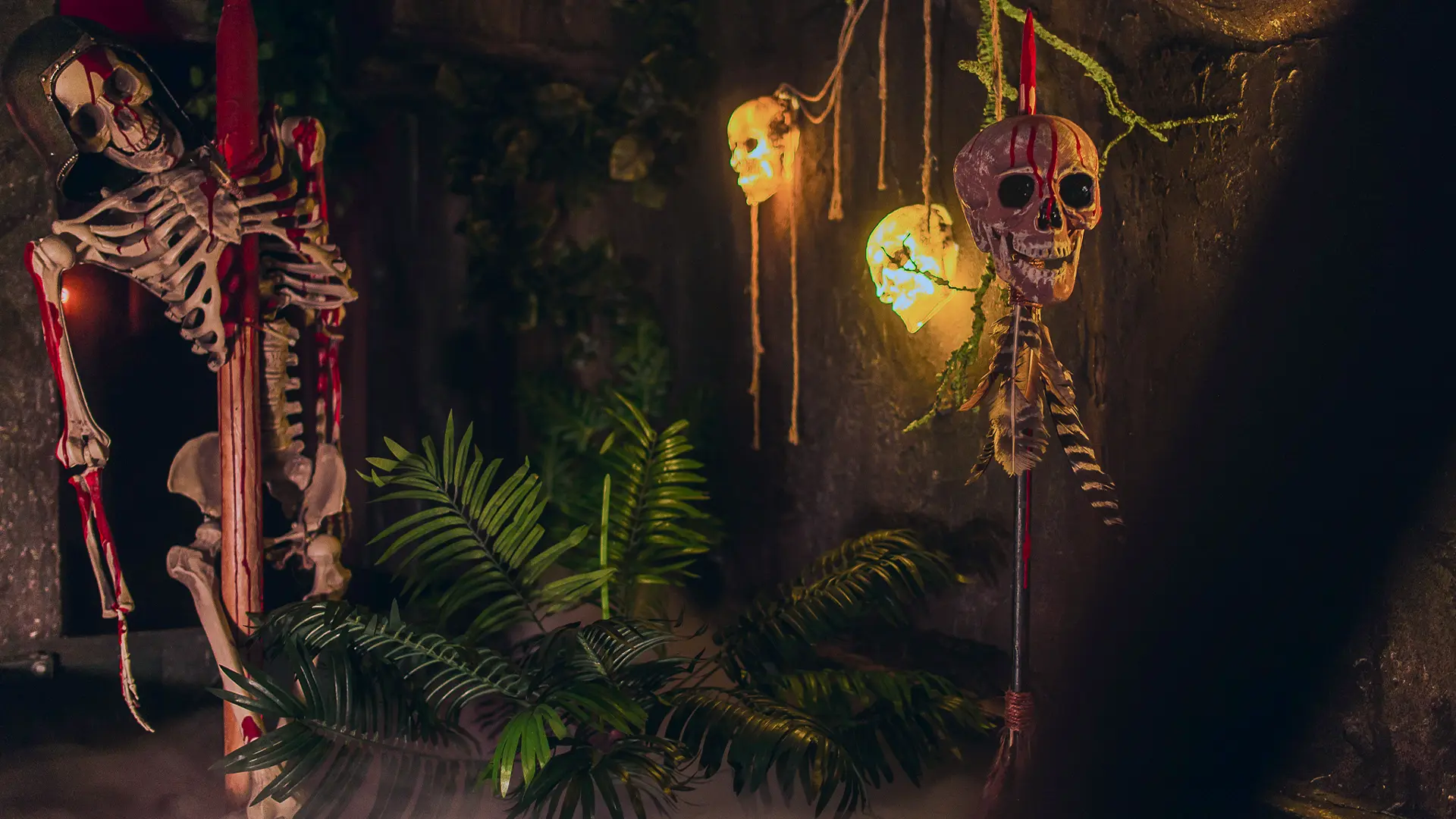 Escape room challenge at Game Over Escape Rooms